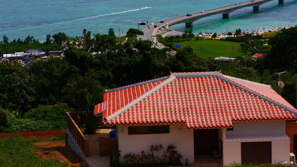 Hotel Ocean Hills Kouri Nakijin Exterior foto