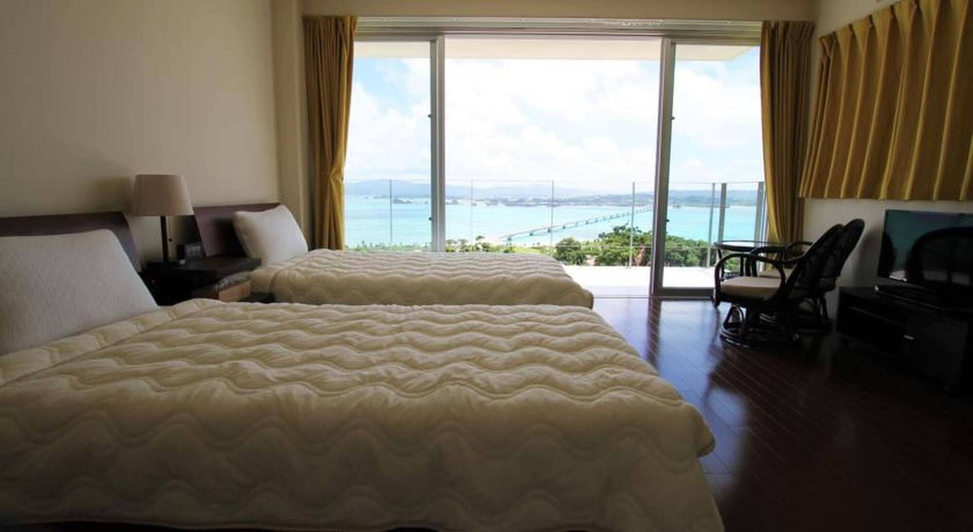 Hotel Ocean Hills Kouri Nakijin Exterior foto